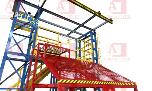 Учебно-тренировочные полигоны (комплексы) / 1 Серия УТП "АЛЬПИНИСТ" (БАЗОВЫЕ) Альпинист-01-03-4