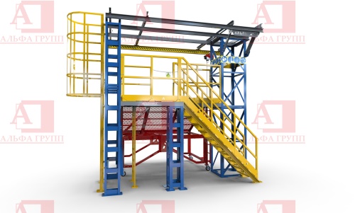 Учебно-тренировочные полигоны (комплексы) / 1 Серия УТП "АЛЬПИНИСТ" (БАЗОВЫЕ) Альпинист-01-03-4