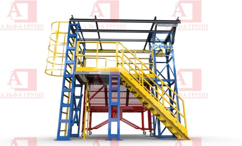 Учебно-тренировочные полигоны (комплексы) / 1 Серия УТП "АЛЬПИНИСТ" (БАЗОВЫЕ) Альпинист-01-03-4