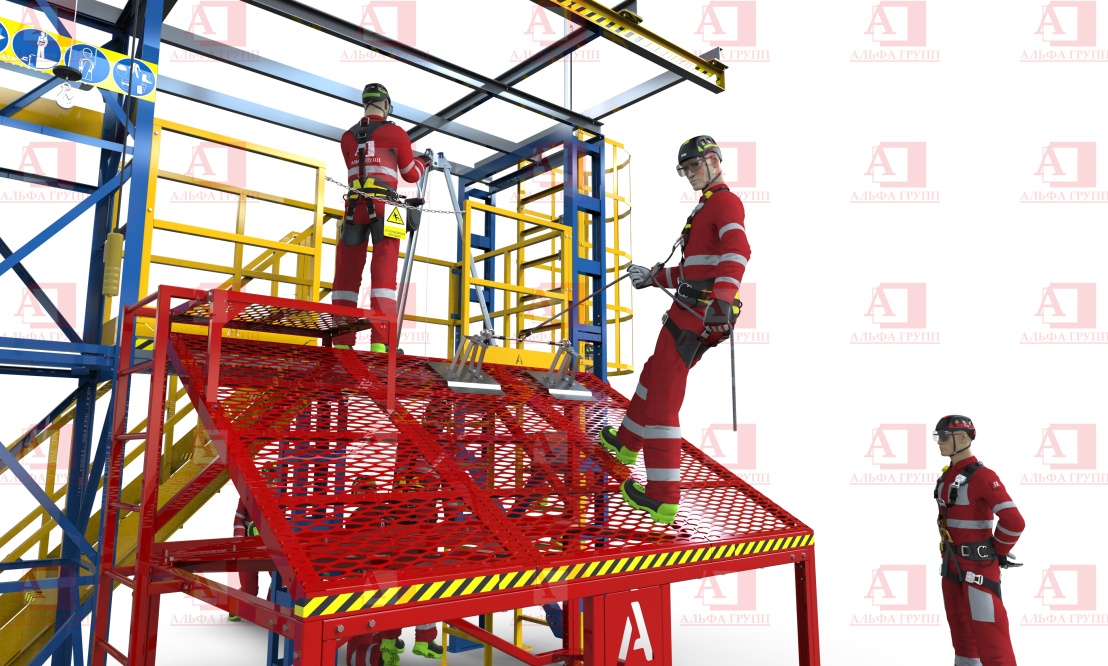 Учебно-тренировочные полигоны (комплексы) / 1 Серия УТП "АЛЬПИНИСТ" (БАЗОВЫЕ) Альпинист-01-03-4